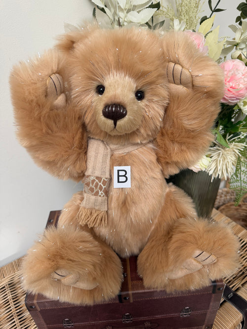Cookie Crumbs Charlie Bears 2026 Plush Collection Teddy Bear