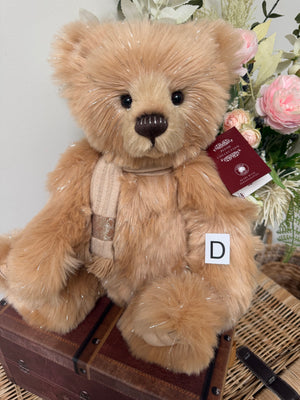 Cookie Crumbs Charlie Bears 2026 Plush Collection Teddy Bear