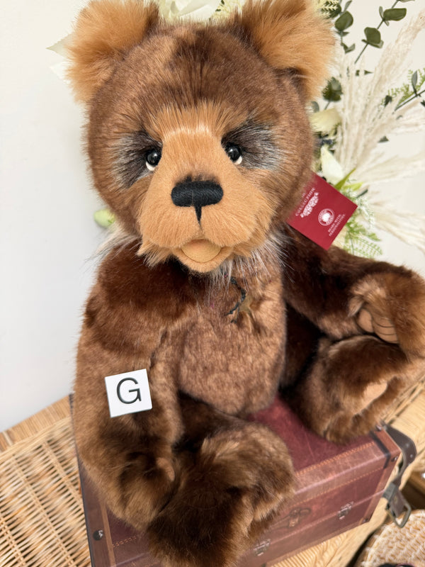 Mr Adams Charlie Bears Plush Collection Giggler Teddy Bear