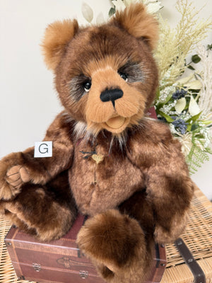 Mr Adams Charlie Bears Plush Collection Giggler Teddy Bear