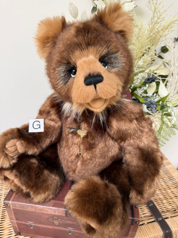 Mr Adams Charlie Bears Plush Collection Giggler Teddy Bear