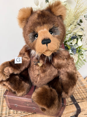 Mr Adams Charlie Bears Plush Collection Giggler Teddy Bear