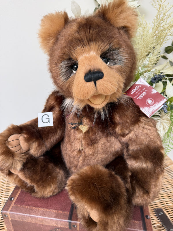 Mr Adams Charlie Bears Plush Collection Giggler Teddy Bear