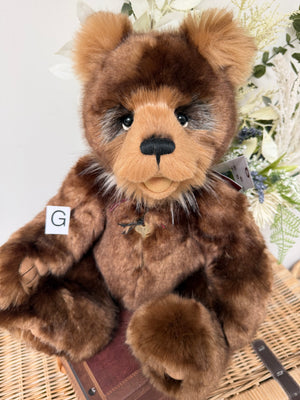Mr Adams Charlie Bears Plush Collection Giggler Teddy Bear