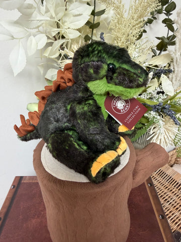 Stegosaurus Cuddle Cub Dinosaur by Charlie Bears Plush Soft Toy