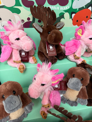 Irish Elk Cuddle Cub by Charlie Bears Plush Soft Toy