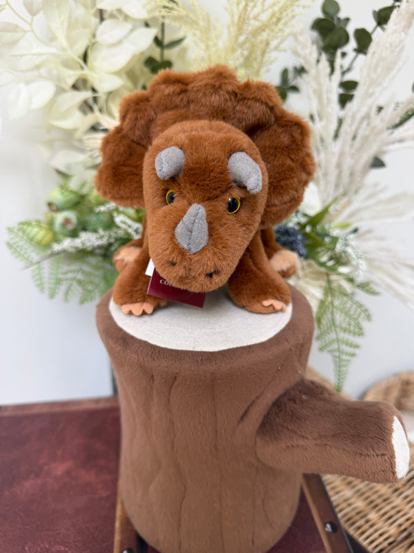 Triceratops Cuddle Cub Dinosaur by Charlie Bears Plush Soft Toy