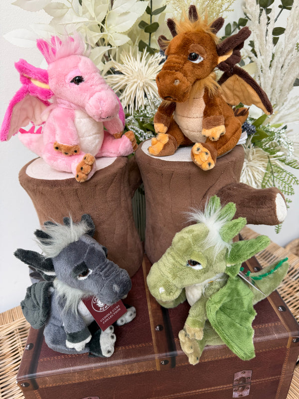 Lantern Plush Miniature Dragon Cuddle Cubs by Charlie Bears