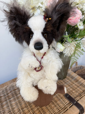 Trixibelle  Isabelle Collection Limited Edition Mohair Puppy Dog No 163