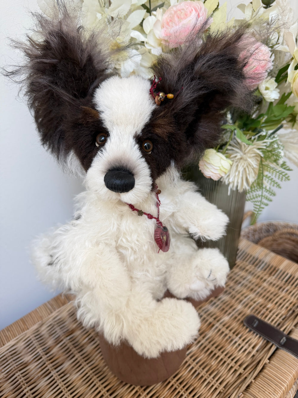 Trixibelle  Isabelle Collection Limited Edition Mohair Puppy Dog No 163