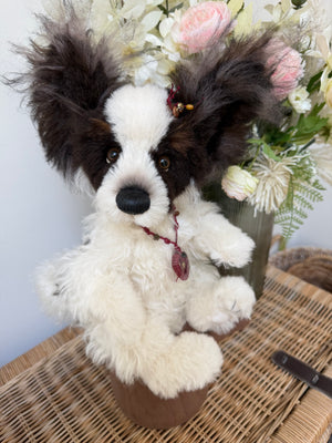 Trixibelle  Isabelle Collection Limited Edition Mohair Puppy Dog No 163