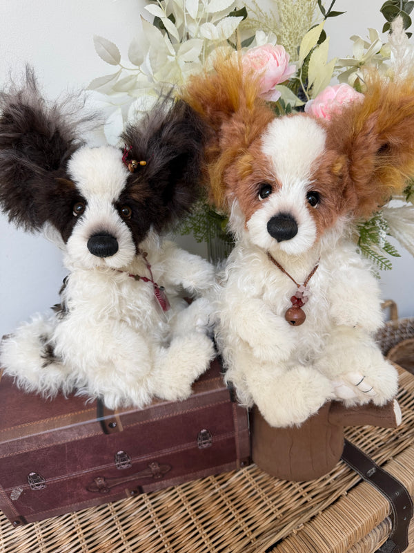 Trixibelle  Isabelle Collection Limited Edition Mohair Puppy Dog No 163