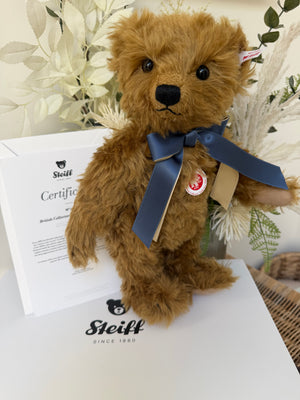 Steiff British Collectors 2026 Limited Edition Growler Collectable Teddy Bear No 145