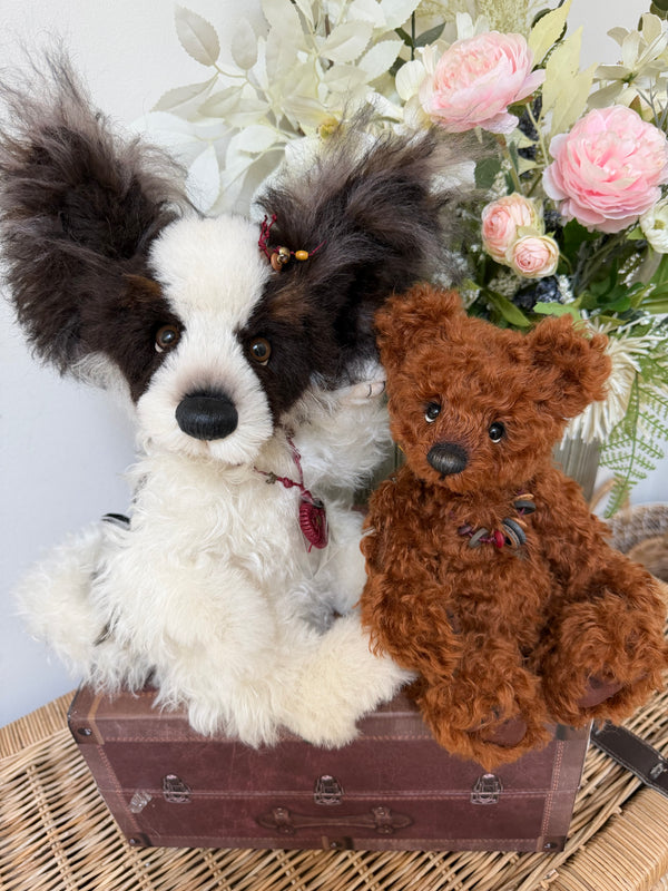 Trixibelle  Isabelle Collection Limited Edition Mohair Puppy Dog No 163