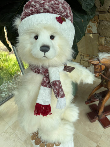 Rumpus Large Standing Plush Limited Edition Polar Bear No 515