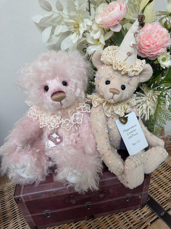 Happenstance Isabelle Collection Limited Edition Clown Teddy Bear 113