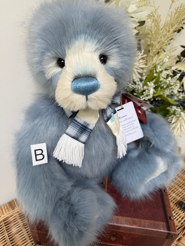 Rowan Charlie Bears 2026 Plush Collection Plumo Teddy Bear