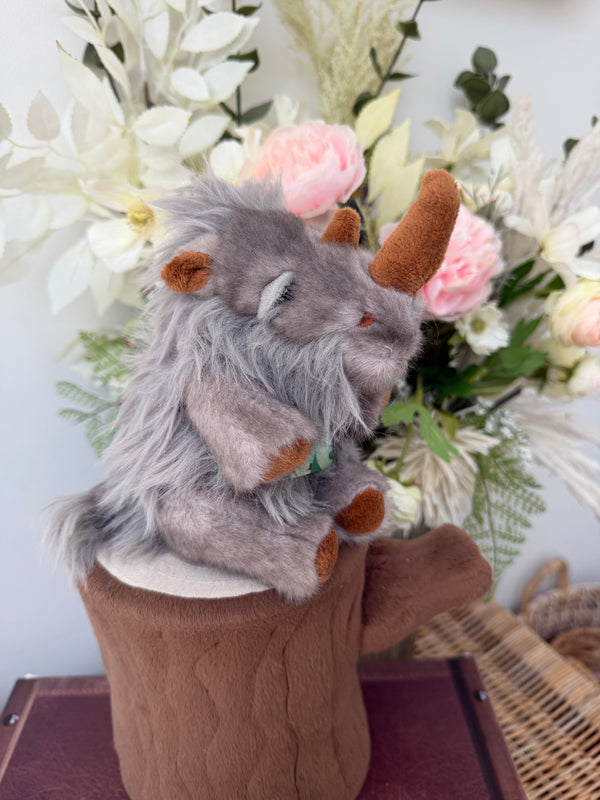 Woolly Rhino Cuddle Cub by Charlie Bears Plush Soft Toy