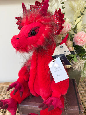 Dewi Signature Collection Charlie Bears Julian Macdonald Limited Edition Red Dragon No 817