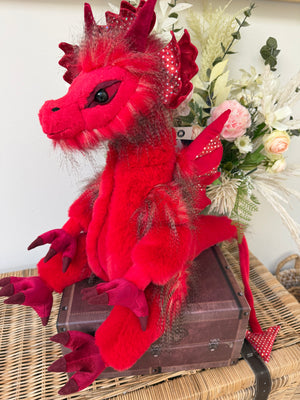Dewi Signature Collection Charlie Bears Julian Macdonald Limited Edition Red Dragon No 817