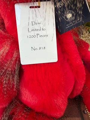 Dewi Signature Collection Charlie Bears Julian Macdonald Limited Edition Red Dragon No 818