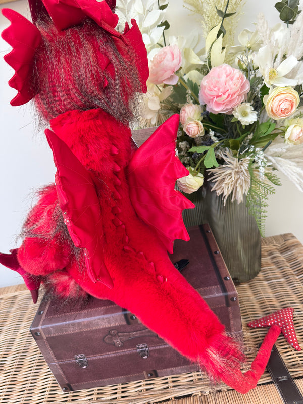 Dewi Signature Collection Charlie Bears Julian Macdonald Limited Edition Red Dragon No 818