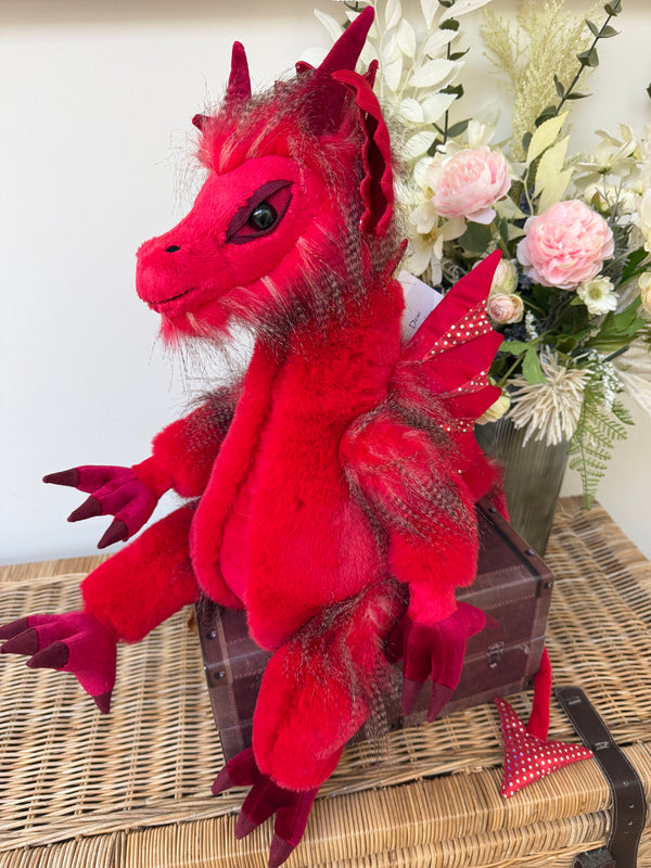 Dewi Signature Collection Charlie Bears Julian Macdonald Limited Edition Red Dragon No 818
