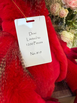 Dewi Signature Collection Charlie Bears Julian Macdonald Limited Edition Red Dragon No 819