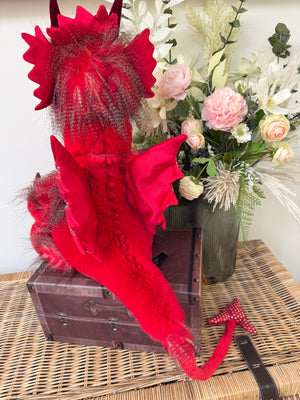Dewi Signature Collection Charlie Bears Julian Macdonald Limited Edition Red Dragon No 819