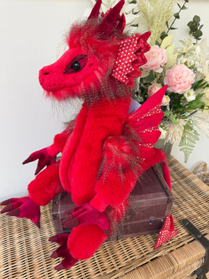 Dewi Signature Collection Charlie Bears Julian Macdonald Limited Edition Red Dragon No 819
