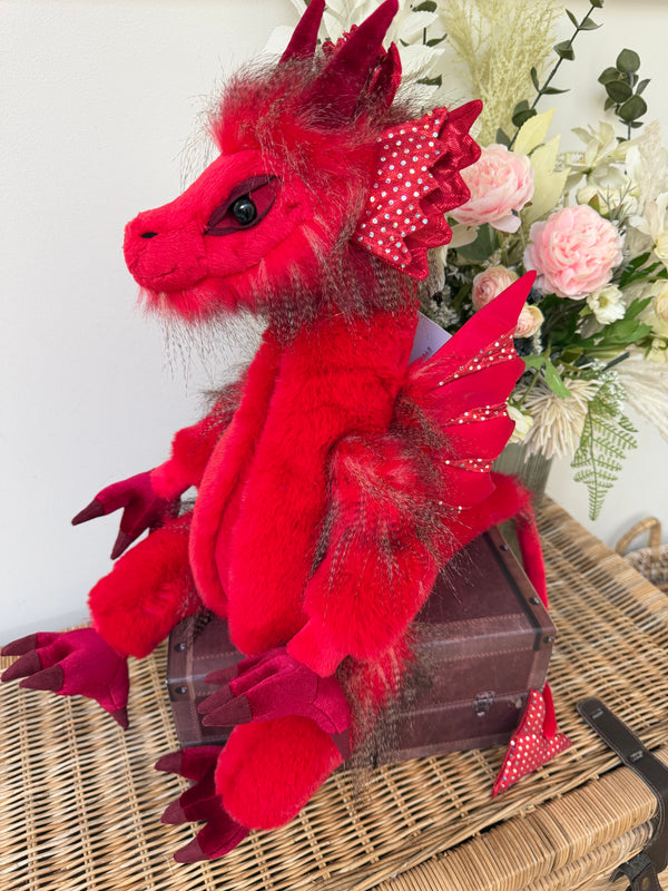 Dewi Signature Collection Charlie Bears Julian Macdonald Limited Edition Red Dragon No 819