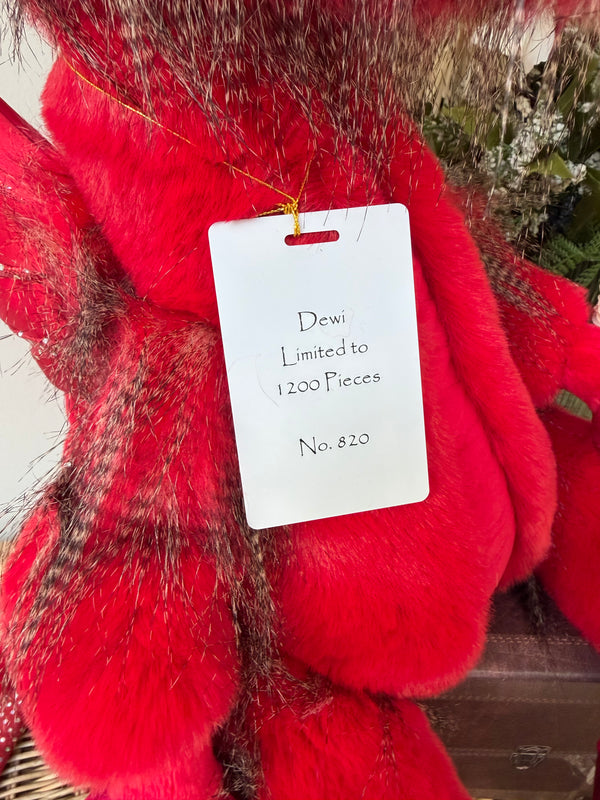 Dewi Signature Collection Charlie Bears Julian Macdonald Limited Edition Red Dragon No 820