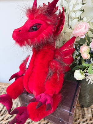 Dewi Signature Collection Charlie Bears Julian Macdonald Limited Edition Red Dragon No 820