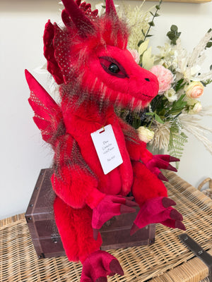 Dewi Signature Collection Charlie Bears Julian Macdonald Limited Edition Red Dragon No 820