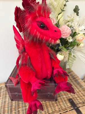 Dewi Signature Collection Charlie Bears Julian Macdonald Limited Edition Red Dragon No 820