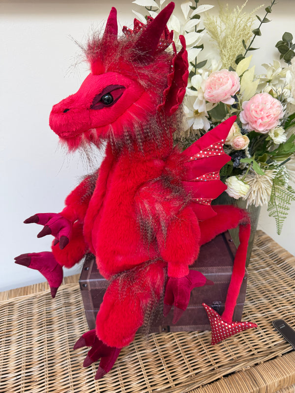 Dewi Signature Collection Charlie Bears Julian Macdonald Limited Edition Red Dragon No 820