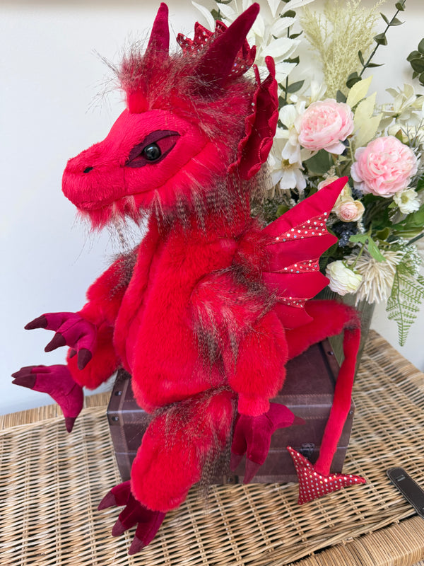 Dewi Signature Collection Charlie Bears Julian Macdonald Limited Edition Red Dragon No 820