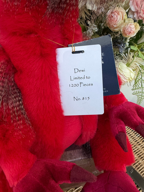 Dewi Signature Collection Charlie Bears Julian Macdonald Limited Edition Red Dragon No 815