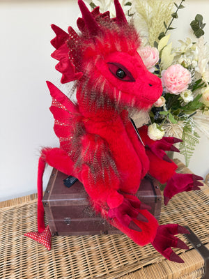 Dewi Signature Collection Charlie Bears Julian Macdonald Limited Edition Red Dragon No 815