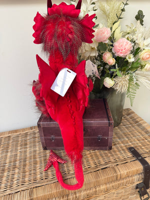 Dewi Signature Collection Charlie Bears Julian Macdonald Limited Edition Red Dragon No 815