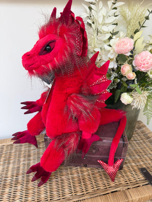 Dewi Signature Collection Charlie Bears Julian Macdonald Limited Edition Red Dragon No 815