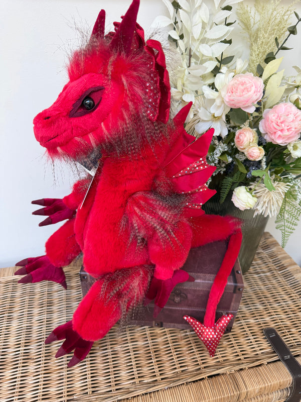 Dewi Signature Collection Charlie Bears Julian Macdonald Limited Edition Red Dragon No 815