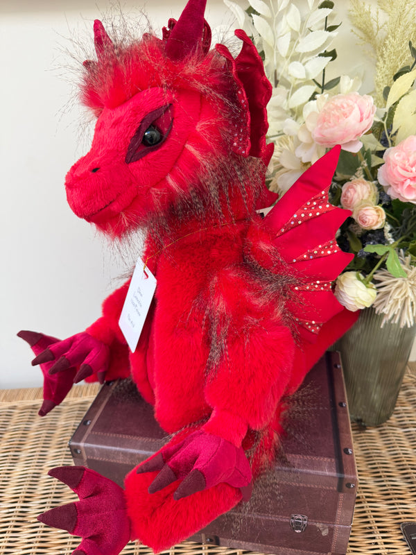 Dewi Signature Collection Charlie Bears Julian Macdonald Limited Edition Red Dragon No 816