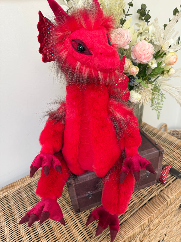 Dewi Signature Collection Charlie Bears Julian Macdonald Limited Edition Red Dragon No 816