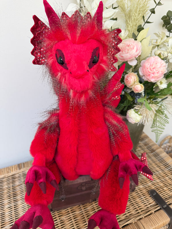 Dewi Signature Collection Charlie Bears Julian Macdonald Limited Edition Red Dragon No 816