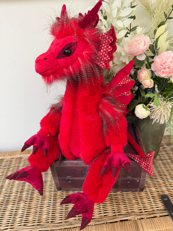 Dewi Signature Collection Charlie Bears Julian Macdonald Limited Edition Red Dragon No 816