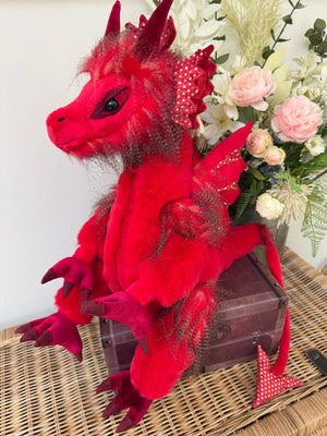 Dewi Signature Collection Charlie Bears Julian Macdonald Limited Edition Red Dragon No 813