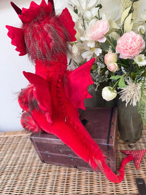 Dewi Signature Collection Charlie Bears Julian Macdonald Limited Edition Red Dragon No 813