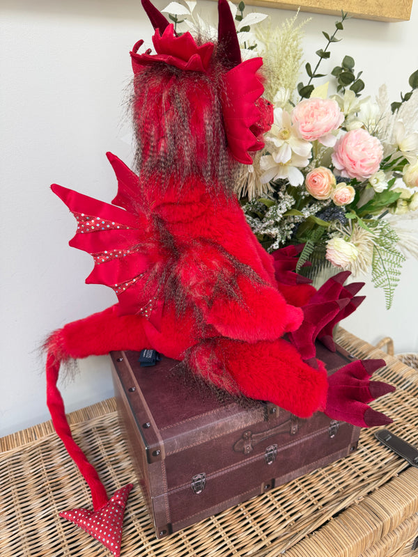 Dewi Signature Collection Charlie Bears Julian Macdonald Limited Edition Red Dragon No 813