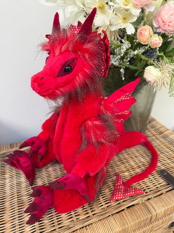 Dewi Signature Collection Charlie Bears Julian Macdonald Limited Edition Red Dragon No 813